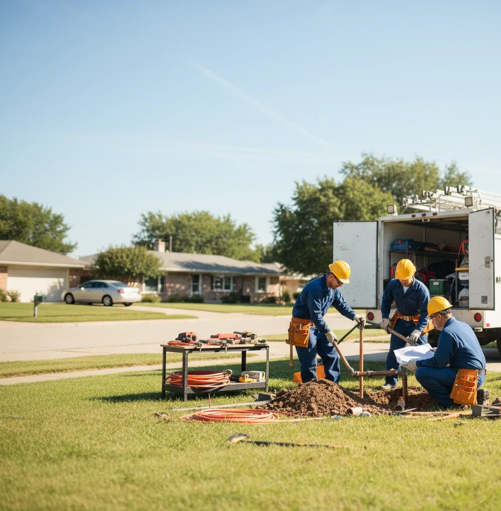 Drain Cleaning in Haskell, TX